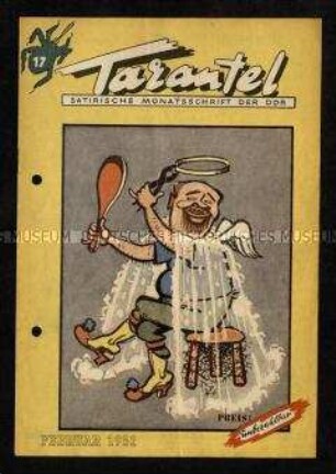 Satirezeitschrift der DDR. 1952