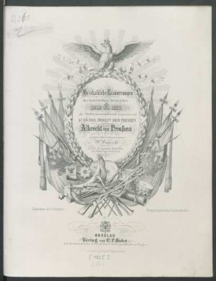 Musikalische Erinnerungen der denkwürdigen Kriegsjahre 1813 bis 1815 : für Blechinstrumentalmusik
