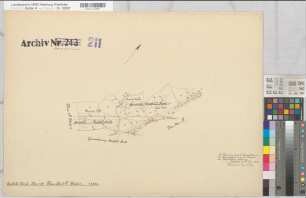 Coesfeld, Stadt und Ksp. (Coesfeld), Umlegung Harle, Urkarte I Coesfeld Ksp. Flur 7F,1