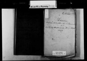 Berichte Wilhelm von Meysenbugs, Berlin, an Ludwig Rüdt von Collenberg-Bödigheim