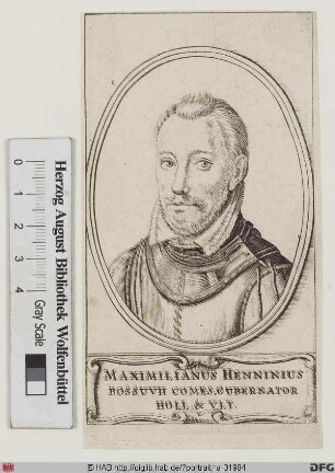 Bildnis Maximilien de Hénin-Liétard, comte de Boussu (Bossu)