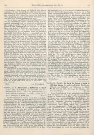559-560 [Rezension] Schiller, Emil, Bürgerschaft und Geistlichkeit in Goslar (1290 - 1365). Ein Beitrag zur Geschichte des Verhältnisses von Stadt und Kirche im späteren Mittelalter