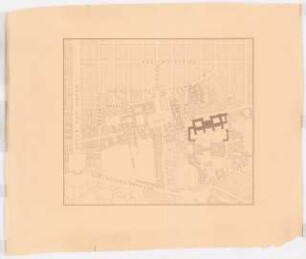 Reichsluftfahrtministerium, Berlin: Lageplan ca. 1:5000