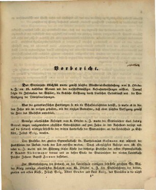 Jahresbericht .... 1854/55