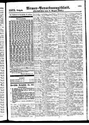 1573.Ausgabe. Mittwoch, 8. August 1917