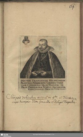 ... Franciscus Hildesheim ...