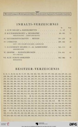 Besitzerverzeichnis
