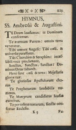 Hymnus. SS. Ambrosii & Augustini.