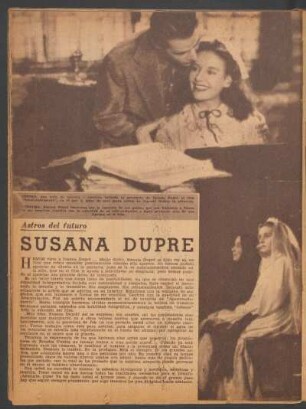Astros del futuro: Susana Dupré