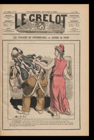 Les sangsues du contribuable, par Alfred Le Petit