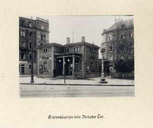 Strieder, Wilhelm. Erheberhäuschen beim Durlacher Tor