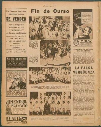 Fin de curso [Fotografías]