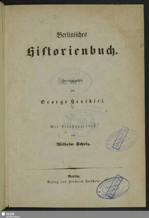 Berlinisches Historienbuch
