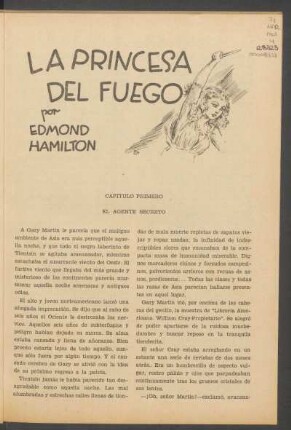 La princesa del fuego
