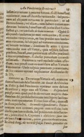 15-21, Obijcies 4. De ratione Virtutis est, exercere suos ...