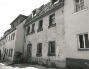 Oederan, Frankenberger Straße 15. Wohnhaus (um 1800). Straßenansicht