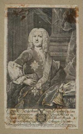 Bildnis von Ernst Joachim von Westphalen (1700-1759)