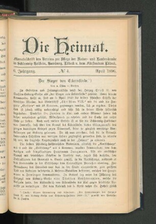 Der Sieger von Eckernförde.