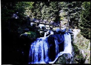 Triberg: Triberger Wasserfälle, obere Fälle
