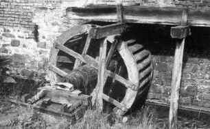 Wittichenau. Schowtschickmühle, Wasserrad
