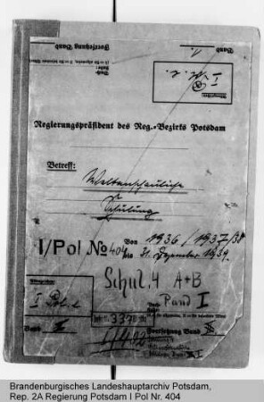 Weltanschauliche Schulung