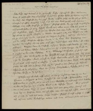 Brief von Wilhelm Grimm an Ludwig Sigismund Ruhl