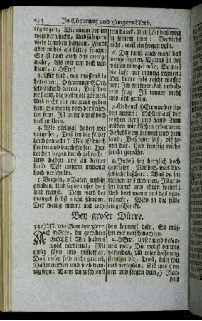 Bey groser Dürre.