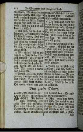 Bey groser Dürre.