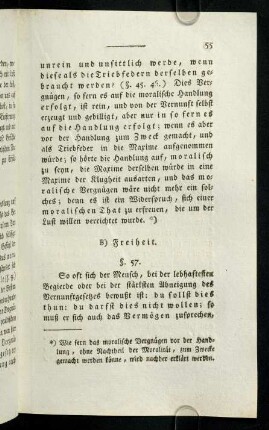 55-80, B. Die Freiheit. §57-70