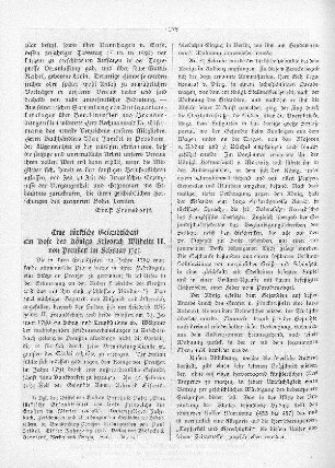 Eine türkische Gesandschaft am Hofe des Königs Friedrich Wilhelm II. von Preußen im Februar 1791