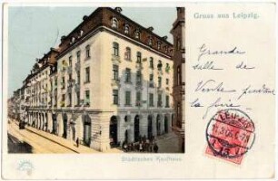 Gruß aus Leipzig: städtisches Kaufhaus
