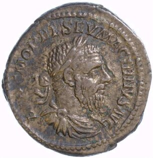 Münze, Denar, 217 - 218
