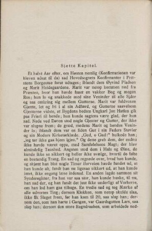 Sjette Kapitel.