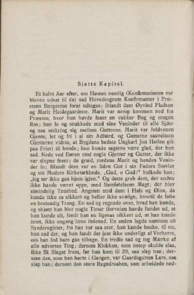 Sjette Kapitel.