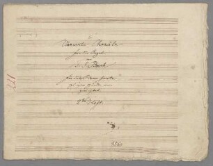 6 Chorale arrangements, Arr, pf 4hands - BSB Mus.Schott.Ha 9252-2