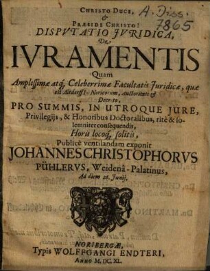 De iuramentis