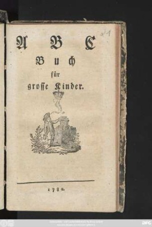 A B C Buch für grosse Kinder