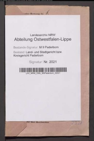 Erblasser: Lütkewitte, Angela Maria: