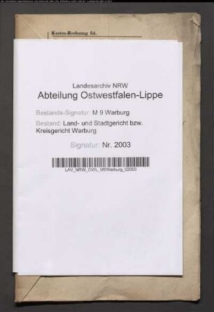 Erblasser: Gocke, Heinrich Anton: