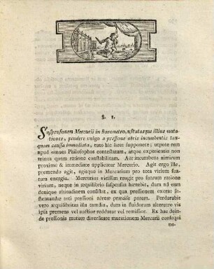Josephi Stark Dissertatio De Mutationibus Mercurii In Barometro