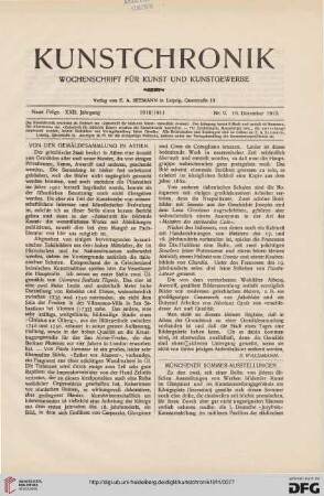 Münchener Sommer-Ausstellungen