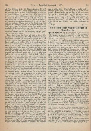 624-627 Die protestantische Episkopal-Kirche in Nord-Amerika
