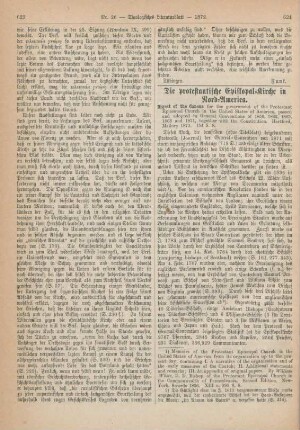 624-627 Die protestantische Episkopal-Kirche in Nord-Amerika