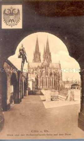 Blick auf den Chor des Kölner Domes
