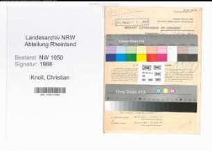 Entnazifizierung Christian Knoll , geb. 04.03.1912 (Apotheker)
