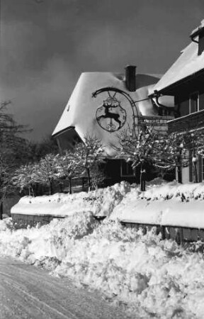 St. Märgen: Aushängeschild Gasthaus Hirschen