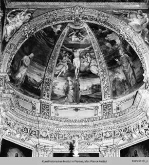 Das malerische Programm des Presbyteriums : Die Kreuzigung Christi