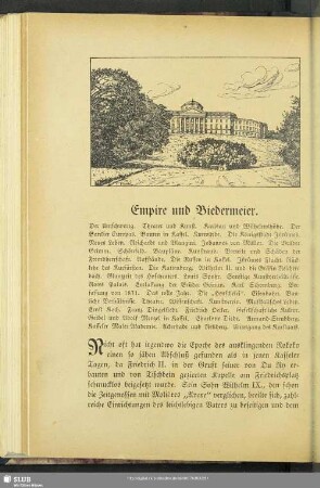 Empire und Biedermeier