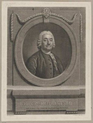 Bildnis des Ioh. Heinrich Küstner