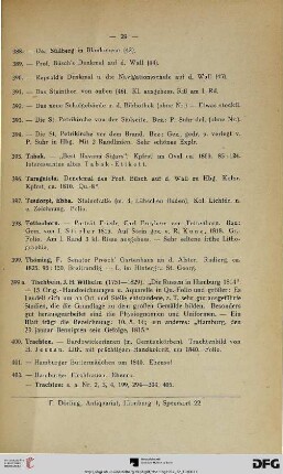 Diverse T-Z (Nr. 395-425)